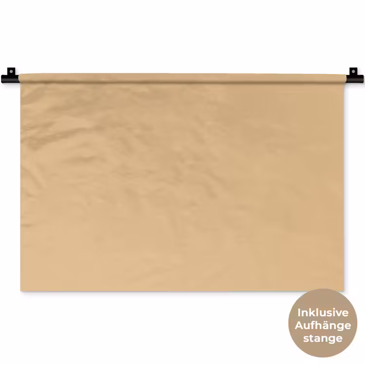 Warm - Sand - Nude Wandkleed katoen klein 269 -t3d_DE