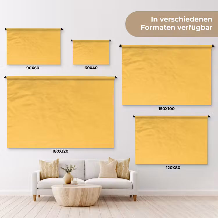 Warm - Sand - Terracotta Wandkleed katoen klein 269 -tsfeer8_DE