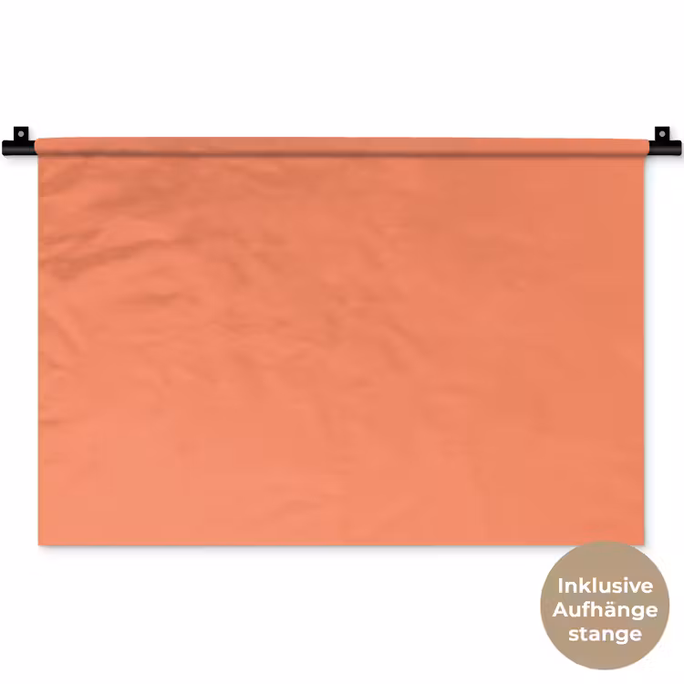 Warm - Clay - Terracotta Wandkleed katoen klein 269 -t3d_DE