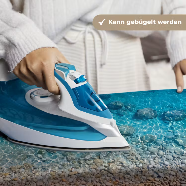 Water - Kiezels - Natuur - Levendig - Turkoois Wandkleed katoen klein -tsfeer9_DE