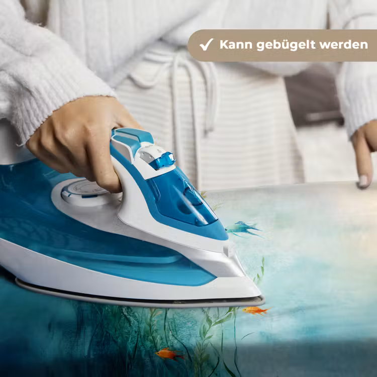 Waterplanten - Vissen - Kleurrijk - Water Wandkleed katoen klein -tsfeer9_DE