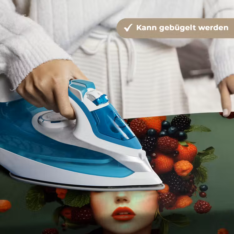 Vrouw - Aardbeien - Frambozen - Bramen - Bessen Wandkleed katoen klein -tsfeer9_DE