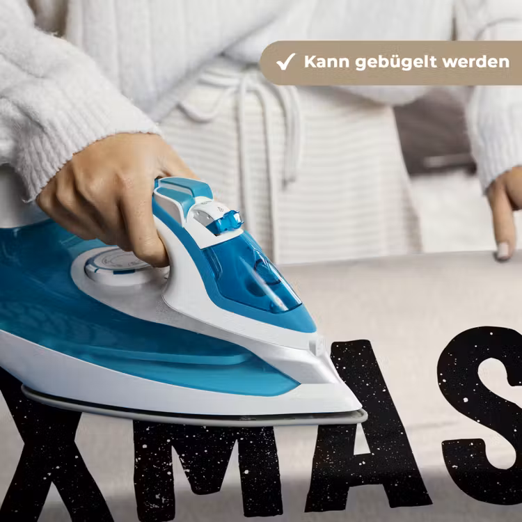 Kerst - Beige - Quotes - Xmas - Feestdagen Wandkleed katoen klein -tsfeer9_DE
