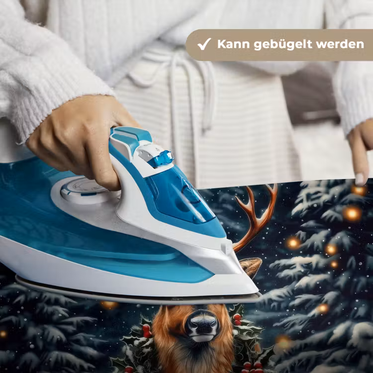 Kerst - Magie - Bos - Kleurrijk Wandkleed katoen klein -tsfeer9_DE