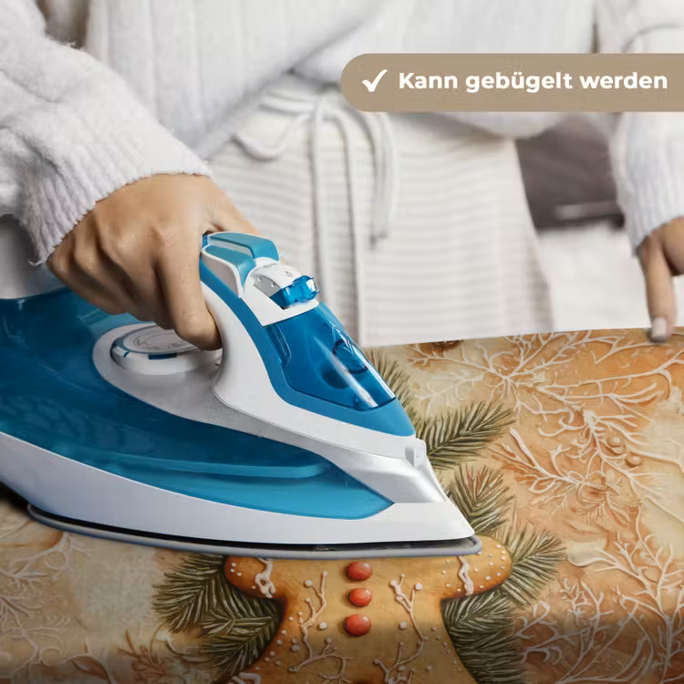 Kerstmis - Koekje - Poppetje - Speculaas Wandkleed katoen klein -tsfeer9_DE