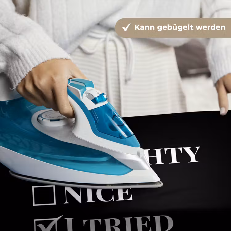 Kerst - Zwart - Wit - Quote - Grappig Wandkleed katoen klein -tsfeer9_DE