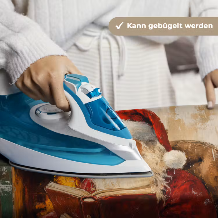 Kerst - Kerstman - Winter - Open Haard Wandkleed katoen klein -tsfeer9_DE