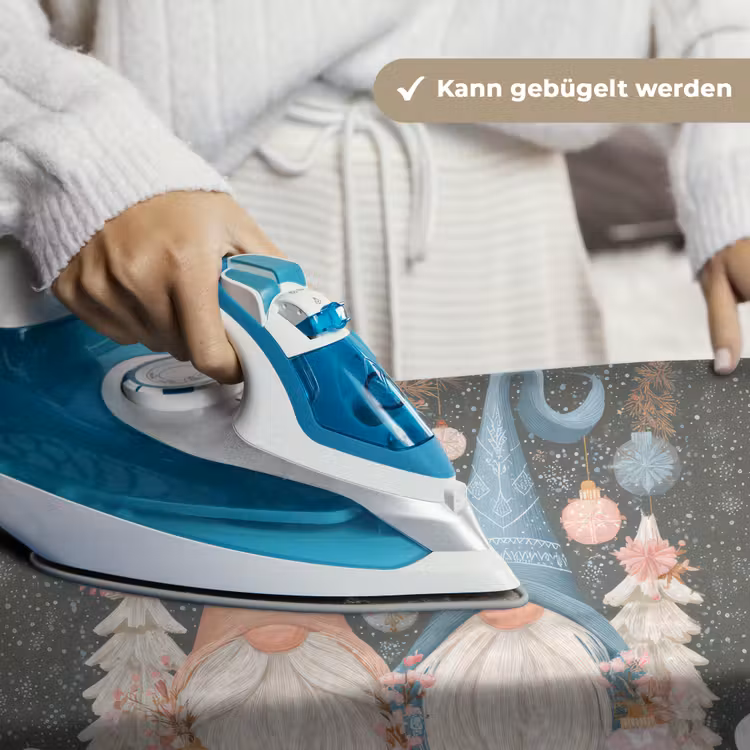 Kerst - Gnomen - Pastel Wandkleed katoen klein -tsfeer9_DE
