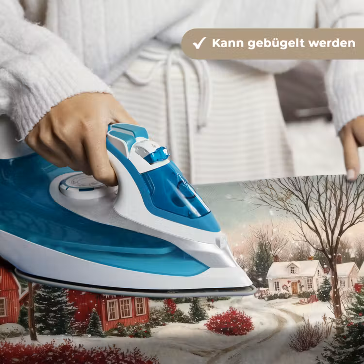 Kerstsfeer - Landelijk - Rood Wandkleed katoen klein -tsfeer9_DE