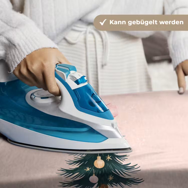 Christmas Season - Kerst - Kerstboom - Roze Wandkleed katoen klein -tsfeer9_DE