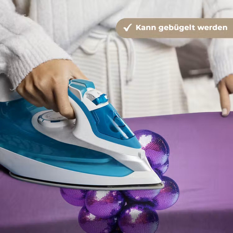 Druif - Disco - Glitter - Paars Wandkleed katoen klein -tsfeer9_DE