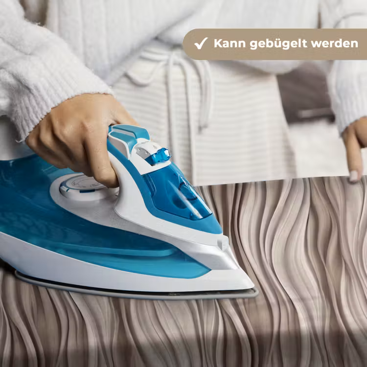 Golven - 3D - Crème Wandkleed katoen klein 269 -tsfeer9_DE
