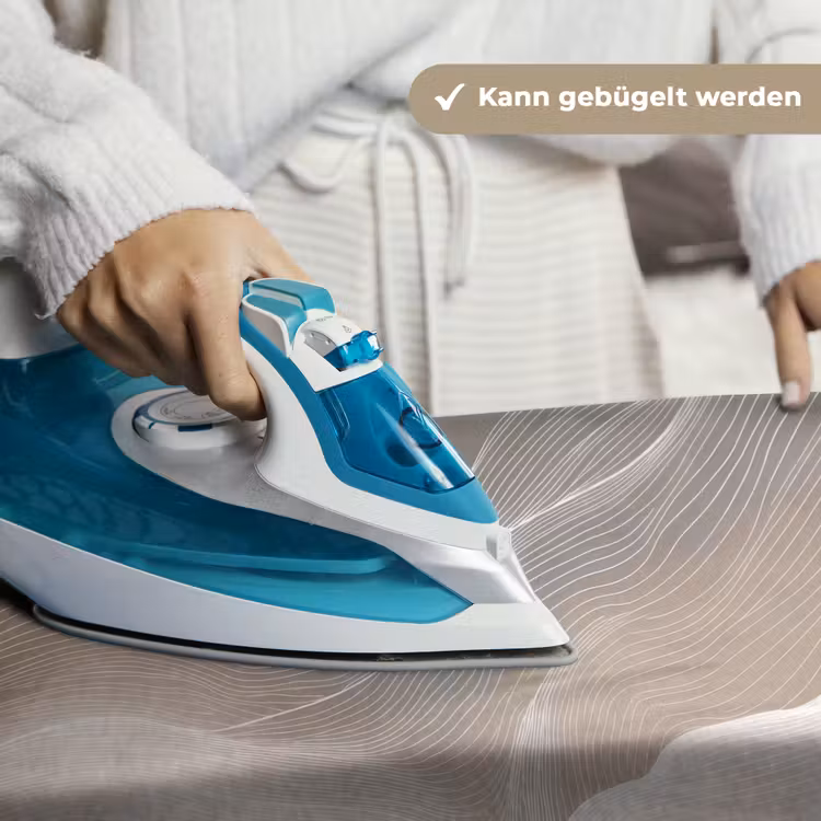 Golvende lijnen - Luchtstromen - Harmonieus Wandkleed katoen klein -tsfeer9_DE
