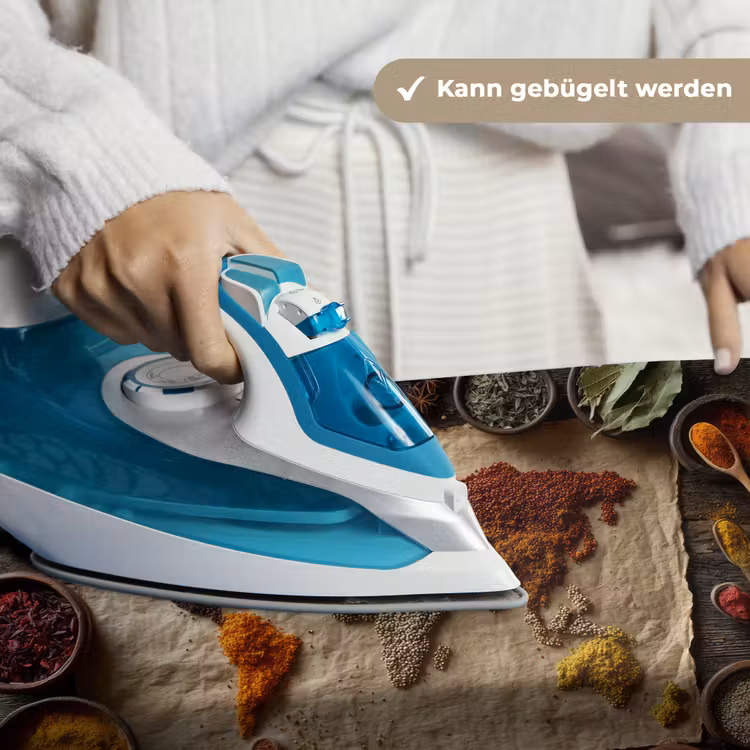 Wereldkaart - Specerijen - Kleurrijk Wandkleed katoen klein -tsfeer9_DE