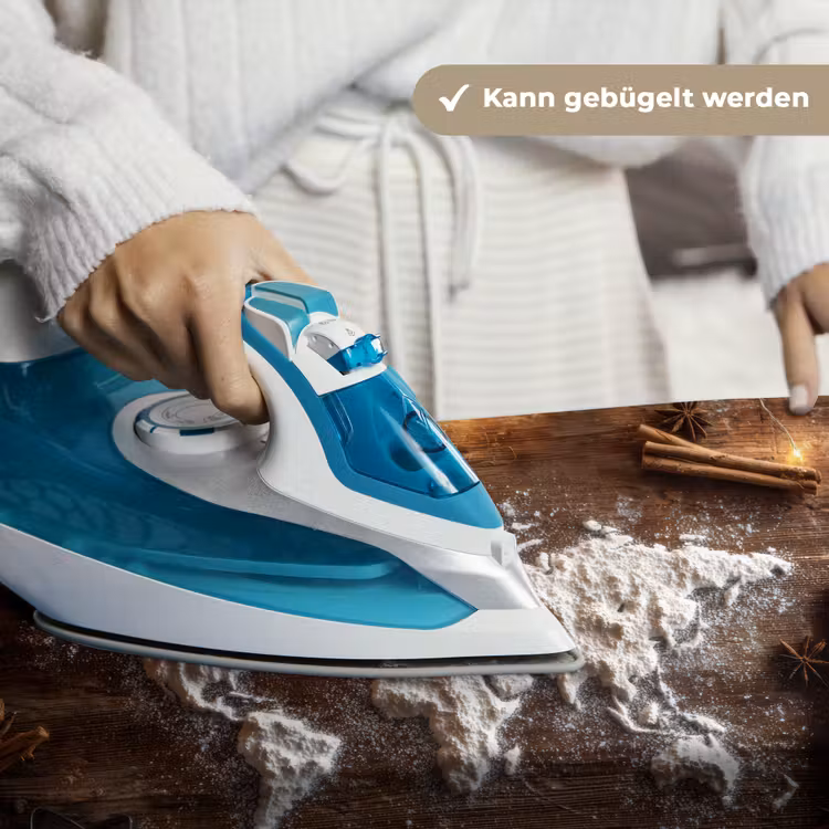 Wereldkaart - Poedersuiker - Hout Wandkleed katoen klein -tsfeer9_DE