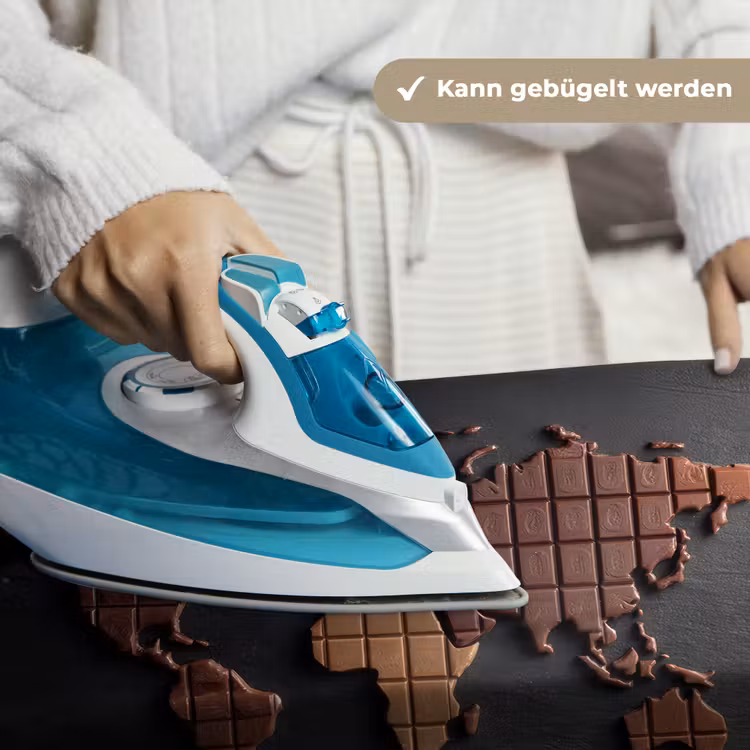 Wereldkaart - chocola - Smakelijke uitstraling Wandkleed katoen klein -tsfeer9_DE