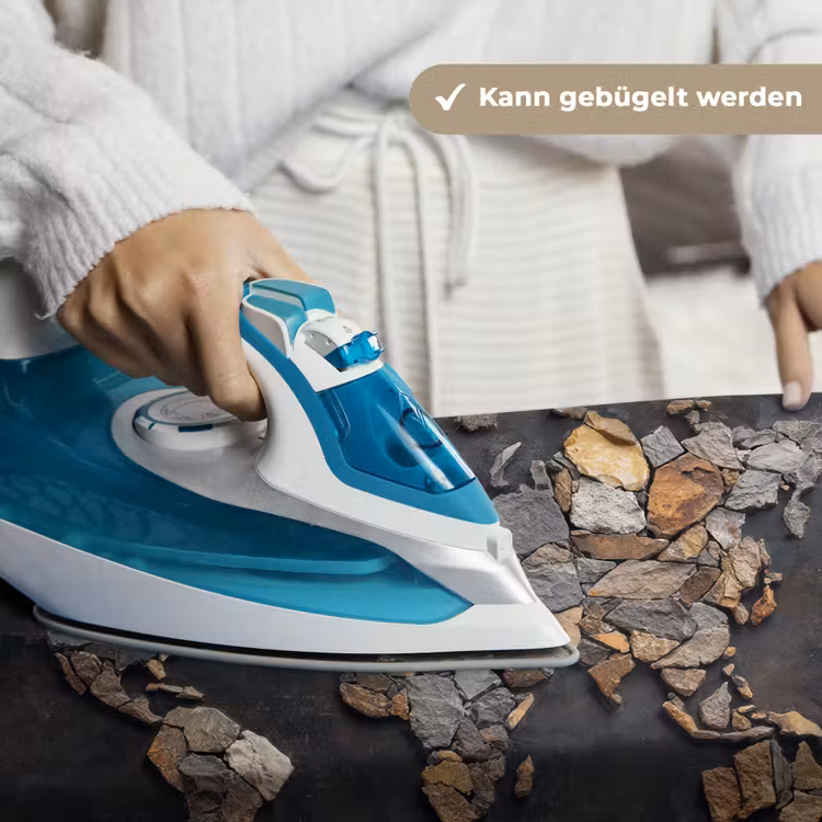 Wereldkaart - Stenen - Realistisch Wandkleed katoen klein -tsfeer9_DE