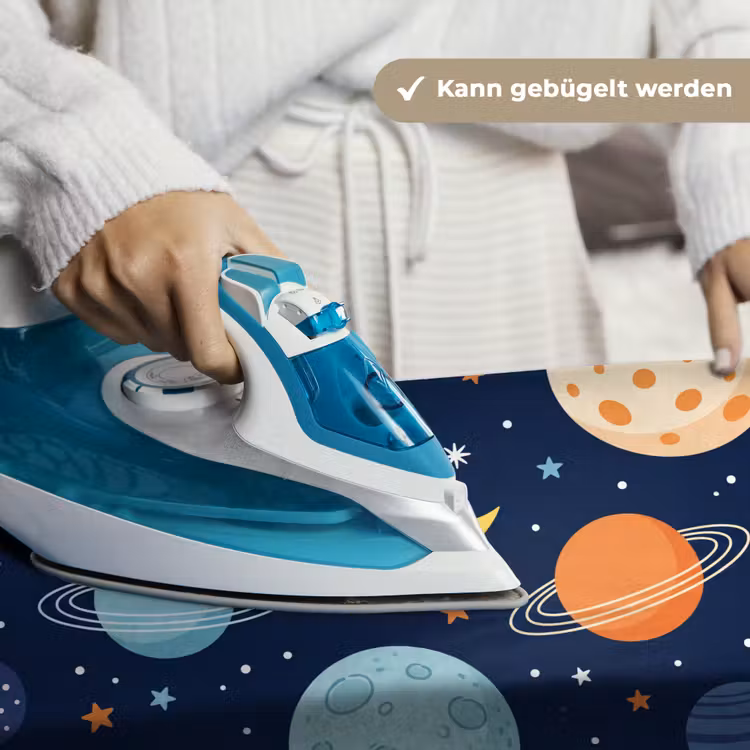 Ruimte - Planeten - Kleurrijk Wandkleed katoen klein -tsfeer9_DE