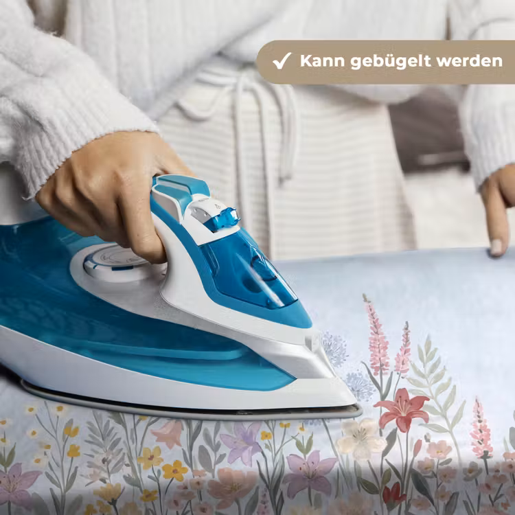 Weidebloemen - Illustratie - Kleurrijk Wandkleed katoen klein -tsfeer9_DE