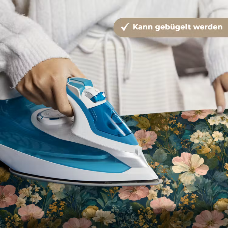 Wilde bloemen - Botanisch - Patroon - Roze - Romantisch Wandkleed katoen klein 269 -tsfeer9_DE