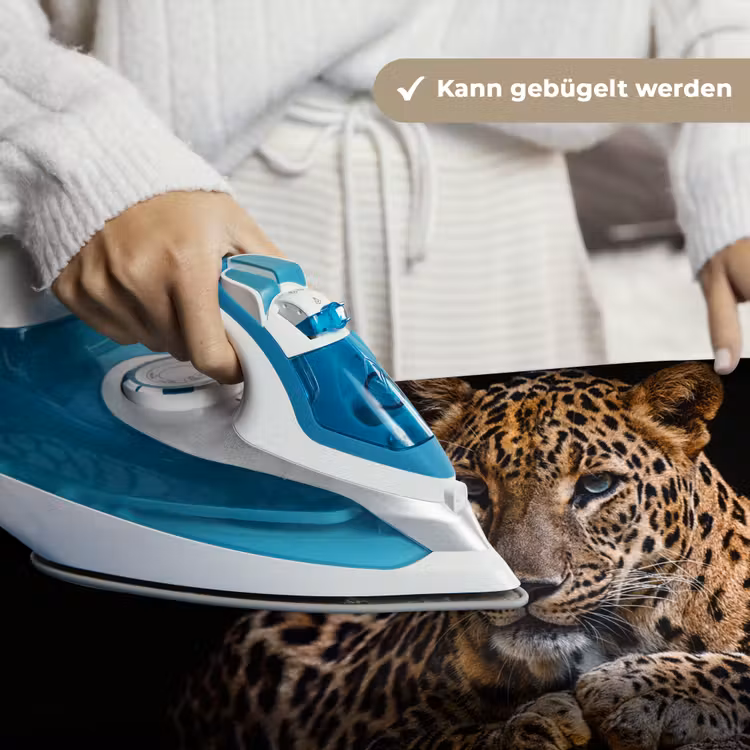 Wilde dieren - Panter - Portret - Zwart - Dieren Wandkleed katoen klein -tsfeer9_DE