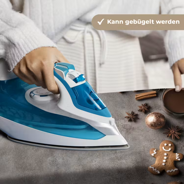 Winter - Kerst - Beton - Gingerbread man Wandkleed katoen klein -tsfeer9_DE