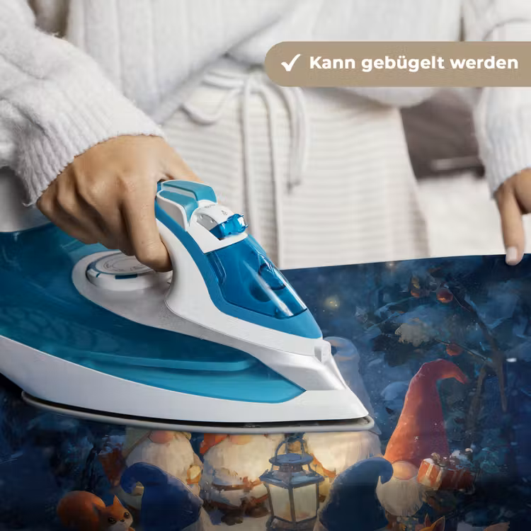 Winter - Gnooms - Eekhoorns - Meerkleurig Wandkleed katoen klein -tsfeer9_DE