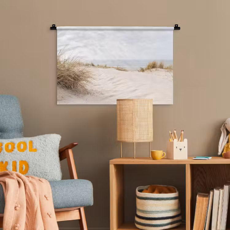 Wolken - Duinlandschap - Zand Wandkleed katoen klein -wsfeer4_kind