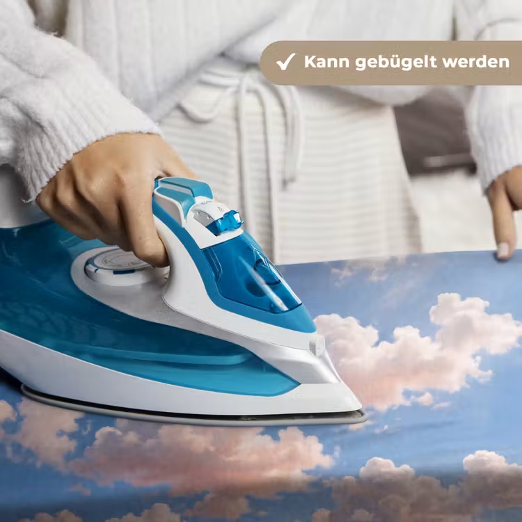 Wolken - Hemel - Natuur - Licht - Blauw Wandkleed katoen klein -tsfeer9_DE