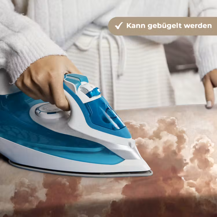 Wolken - Lucht - Natuur - Modern - Bruin Wandkleed katoen klein -tsfeer9_DE
