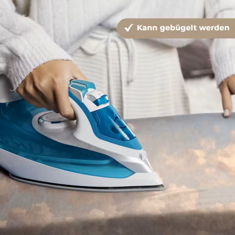Wolken - Zacht - Natuur - Klassiek - Beige Wandkleed katoen klein -tsfeer9_DE