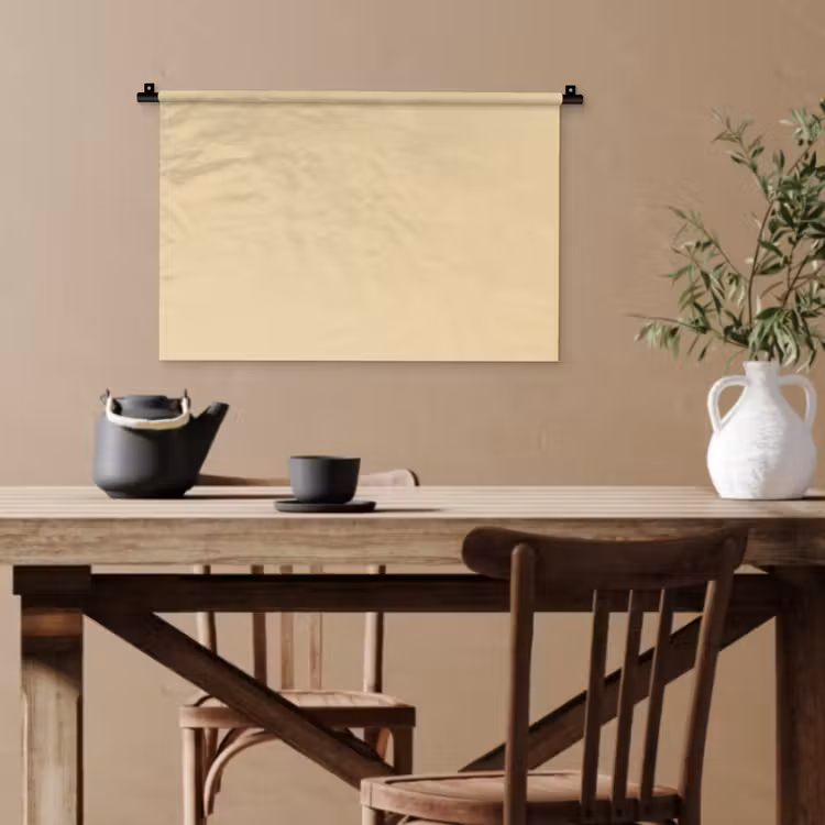 Desert - Sand - Nude Wandkleed katoen klein 269 -sfeer6
