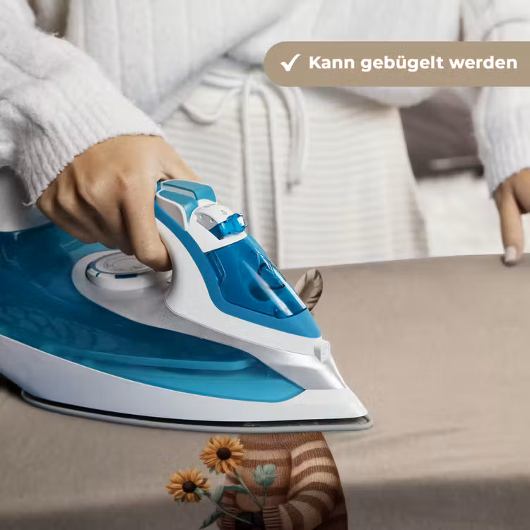 Zebra - Zonnebloemen - Warm Wandkleed katoen klein -tsfeer9_DE