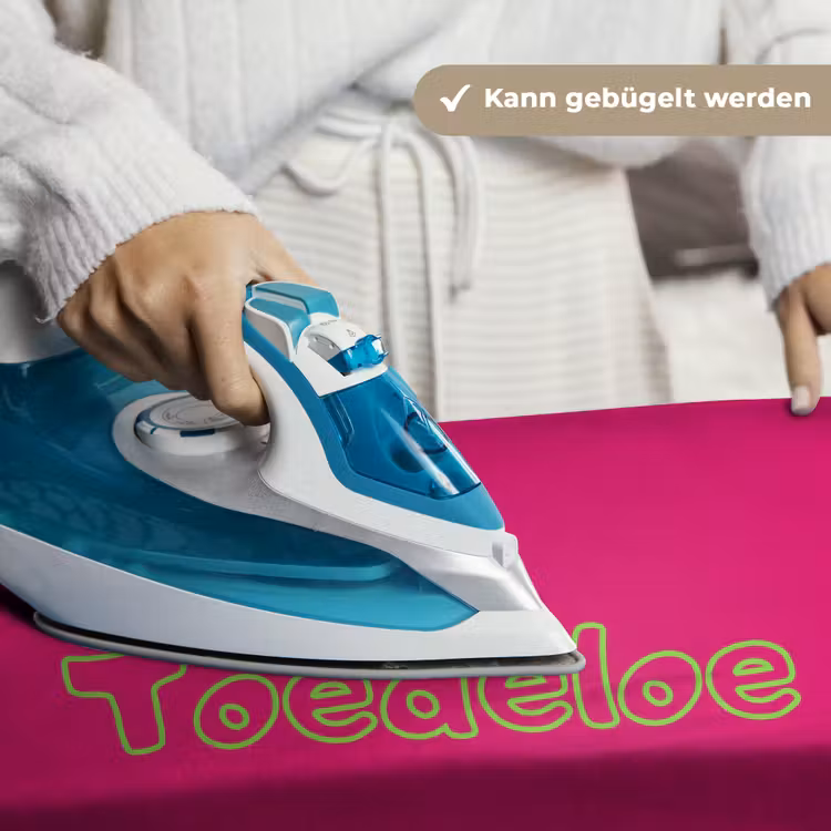 Toedeloe - Groen - Roze Wandkleed katoen klein -tsfeer9_DE