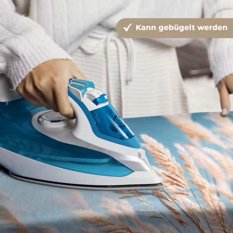 Siergras - Wind - Lichtbruin Wandkleed katoen klein -tsfeer9_DE