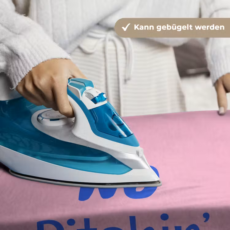 Quote - Blauw - Lettertype - Keuken Wandkleed katoen klein -tsfeer9_DE