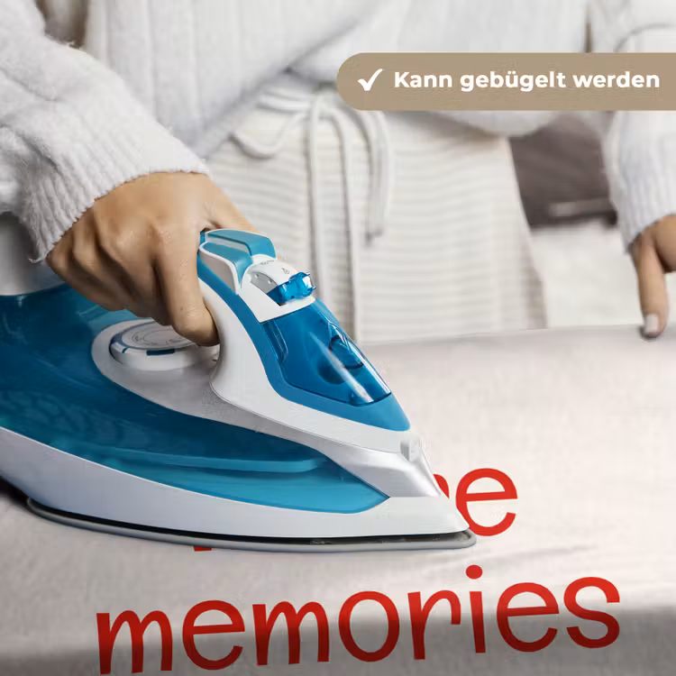 Quote - Sterren - Rood - Memories Wandkleed katoen klein -tsfeer9_DE