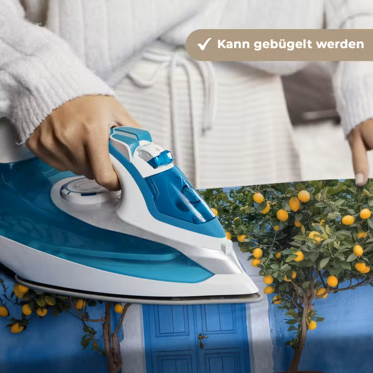 Citroenbomen - Geel - Deur - Potten Wandkleed katoen klein -tsfeer9_DE