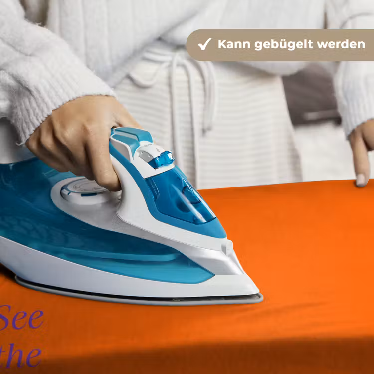 See te good - Paars - Oranje Wandkleed katoen klein -tsfeer9_DE