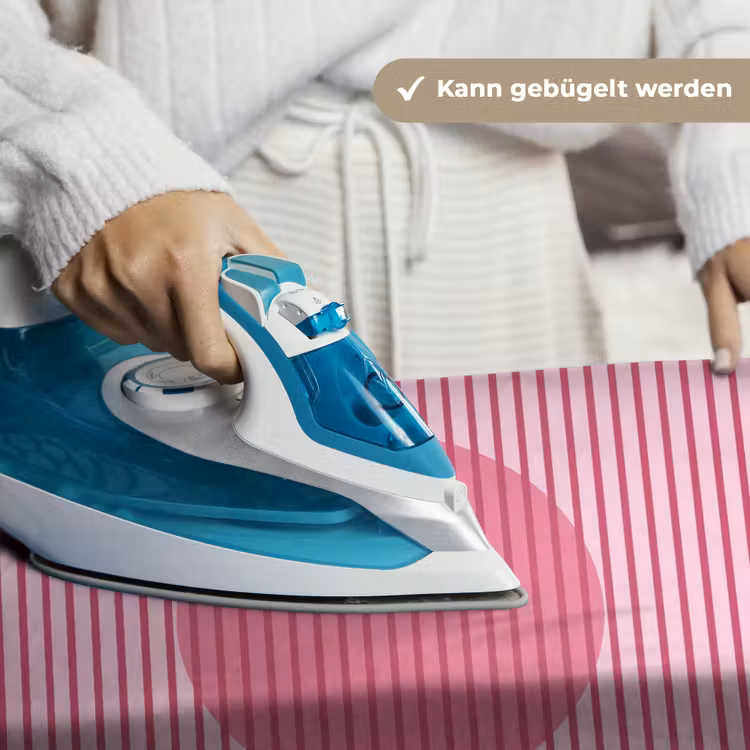 Abstract - Strepen - Ovaal - Roze - Modern Wandkleed katoen klein -tsfeer9_DE