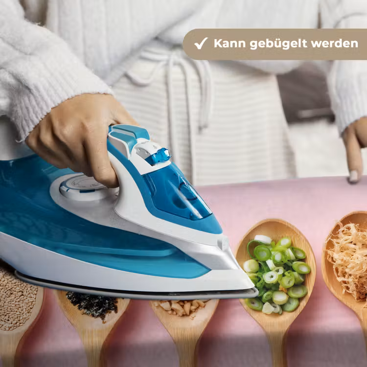 Ingrediënten - Lepels - Hout - Roze Wandkleed katoen klein -tsfeer9_DE