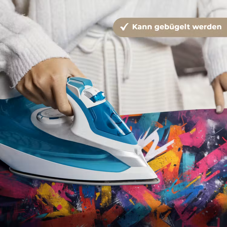Abstract - Explosie - Neonkleuren Wandkleed katoen klein -tsfeer9_DE