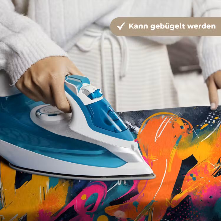 Abstract - Graffiti - Kleurrijk - Verfspatten Wandkleed katoen klein -tsfeer9_DE