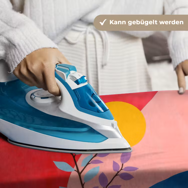 Bladeren - Zon - Abstracte vormen Wandkleed katoen klein -tsfeer9_DE