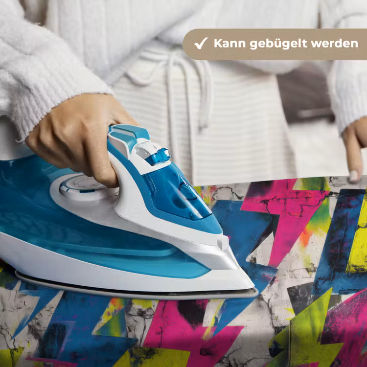 Bliksemschichten - Patroon - Marmer - Kleuren Wandkleed katoen klein -tsfeer9_DE