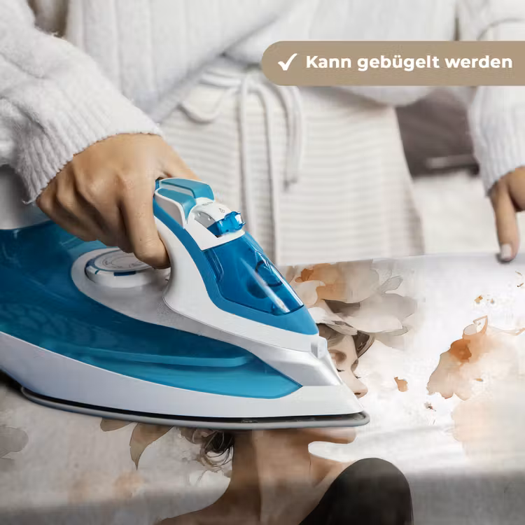 Bloesem - Portret - Gezicht Wandkleed katoen klein -tsfeer9_DE