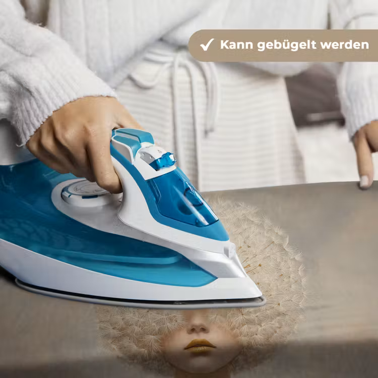 Dromerig - Beige - Paardenbloemzaadjes Wandkleed katoen klein -tsfeer9_DE