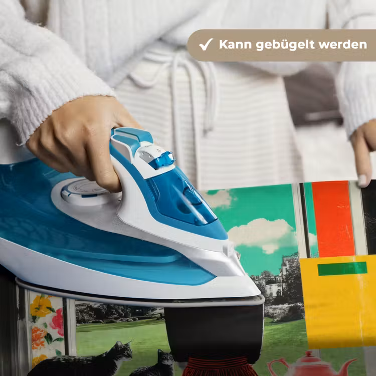 Vrouw - Keuken - Katten - Doorkijk Wandkleed katoen klein -tsfeer9_DE