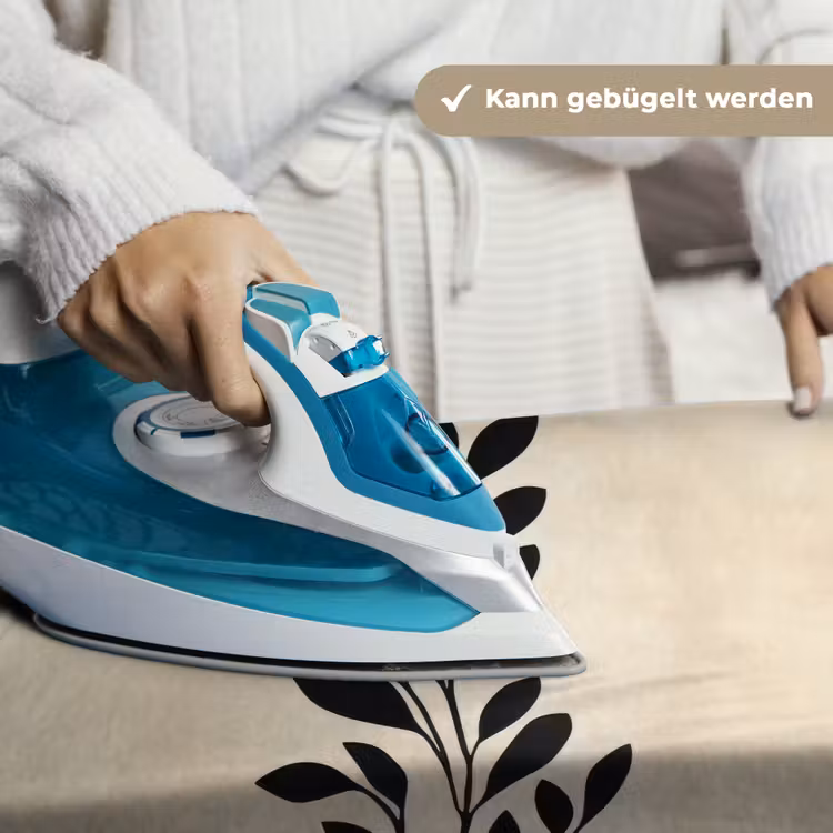 Minimalistisch - Tak - Bladeren - Zwart Wandkleed katoen klein -tsfeer9_DE