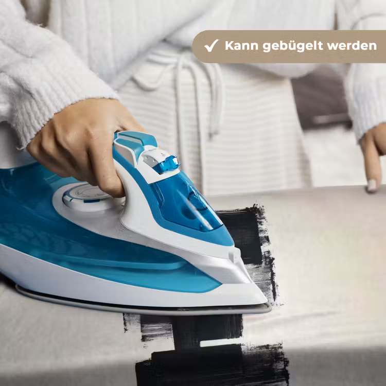 Rechthoeken - Penseelstreken - Abstract - Zwart Wandkleed katoen klein -tsfeer9_DE